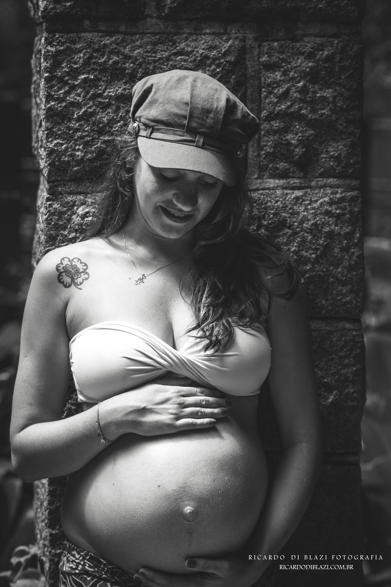 Ensaio de Gestante em Santos, Fotógrafo Ricardo Di Blazi, Marilia Prol