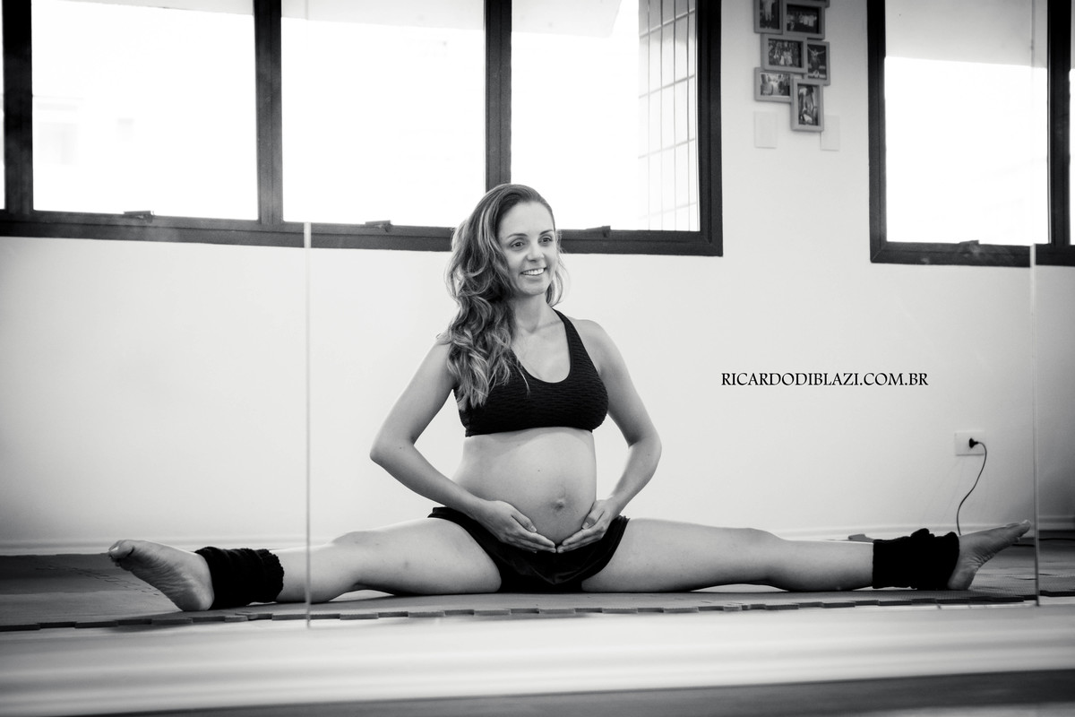 Ricardo Di Blazi, Ensaio de Gestante em Santos, Pilates em Santos, Pilates Gestante