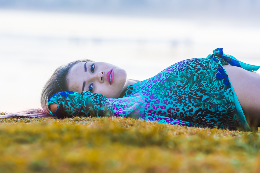 repousando no jardim da praia