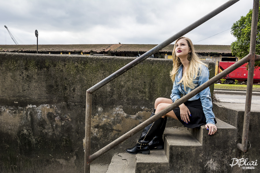 modelo de sara hoffman porto de santos