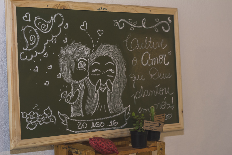 Chalkboard - quadro decorativo para festa