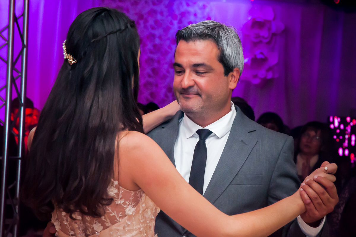 padre e hija bailando vals santiago del estero fernandez quinceañera
