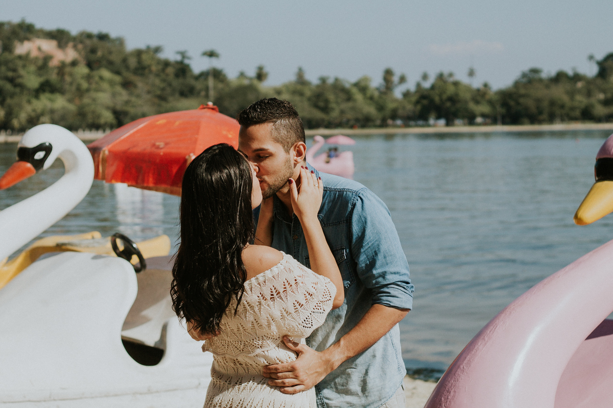 Beijo entre os Cisnes - Ilha de Paquetá