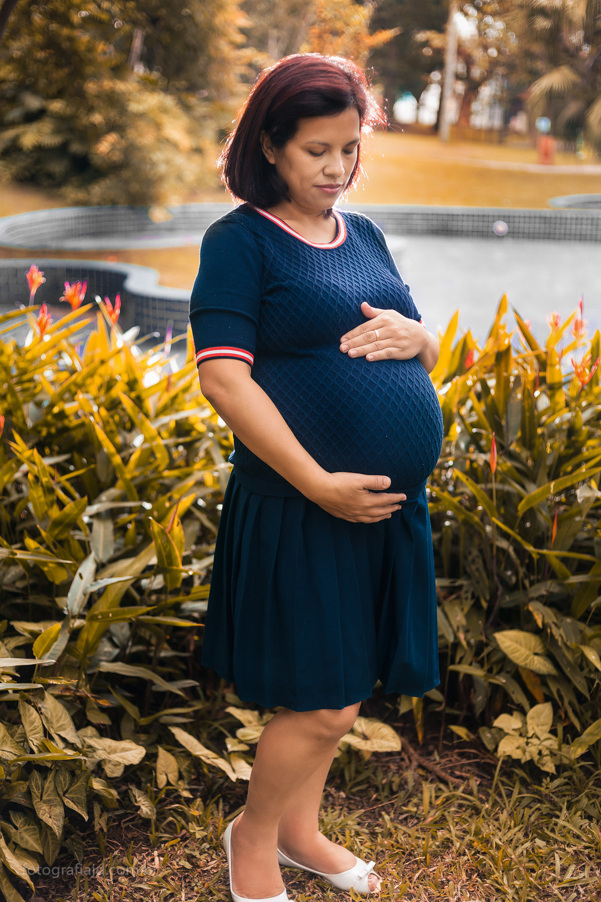 Ensaio fotográfico Gestante em parque. JD Fotografia - Casais, grávidas, gestantes, família, fotos, fotografia, gravidez- Suzano, Santo André, Mogi, ABC, SP. 