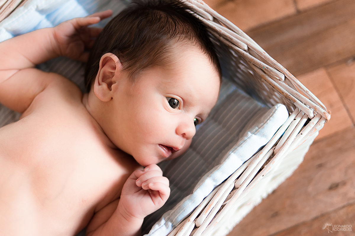 fotógrafo de newborn em gramado canela mãe e filho preto e branco recém nascido criança ensaio caseiro estúdio menino leonardo rodrigues fotografia cesta