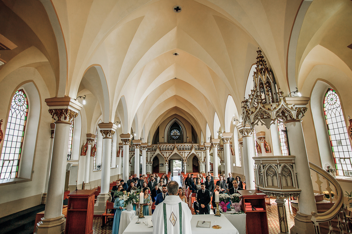 casamento casar em gramado destination wedding casar pousada la vista fotografo leonardo rodrigues igreja santa maria do herval