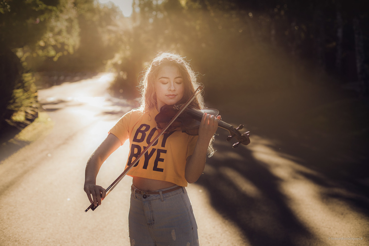 retrato violinista ensaio fotografico violino gramado fotografo leonardo rodrigues