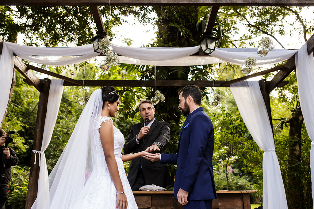 troca de alianças casamento no recanto gaby