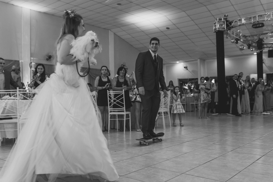 noivo de skate festa festa de casamento casamento