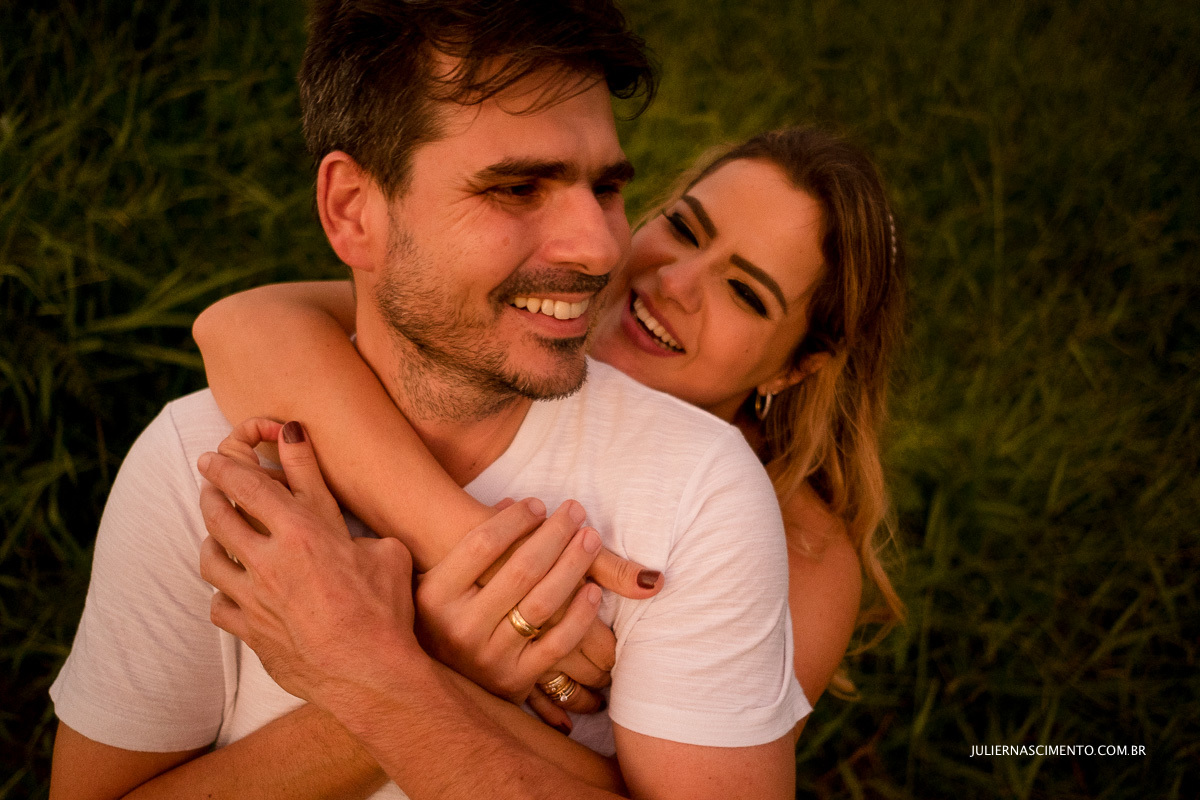 foto de Ensaio pre wedding em baixo guandu-es abraço