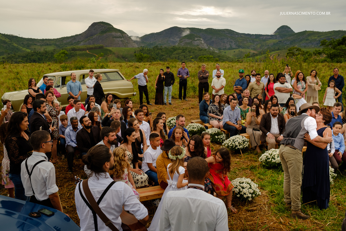 casamento no campo
