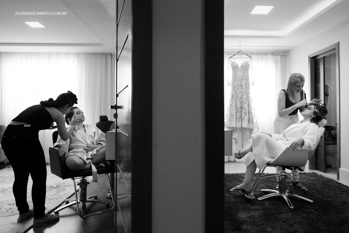 making of na laureni coiffeur