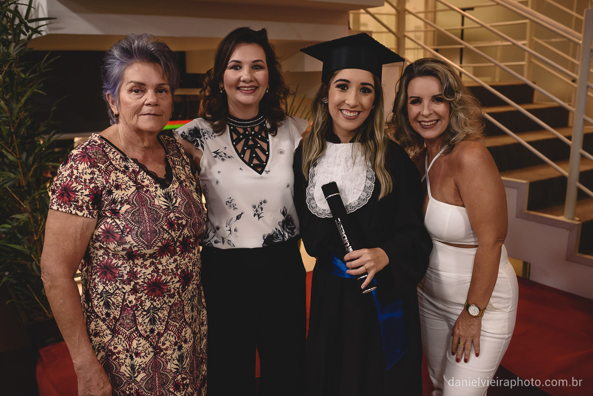 Formatura Amanda Vieira | Pedagogia UDESC | Teatro Pedro Ivo | Top Restaurante | Daniel Vieira Photo