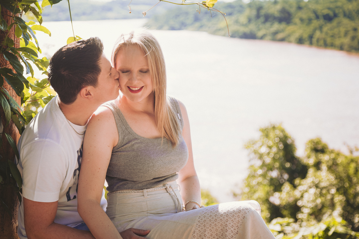 Angela e Ricardo Ensaio casal Recanto Colussi Capanema Paraná 