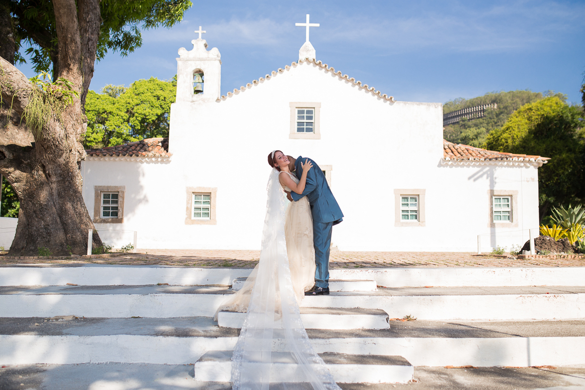 Trash the Dress  igreja São Francisco Xavier em Niterói