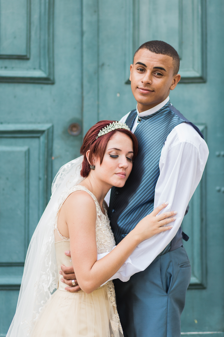 noiva descansando no noivo