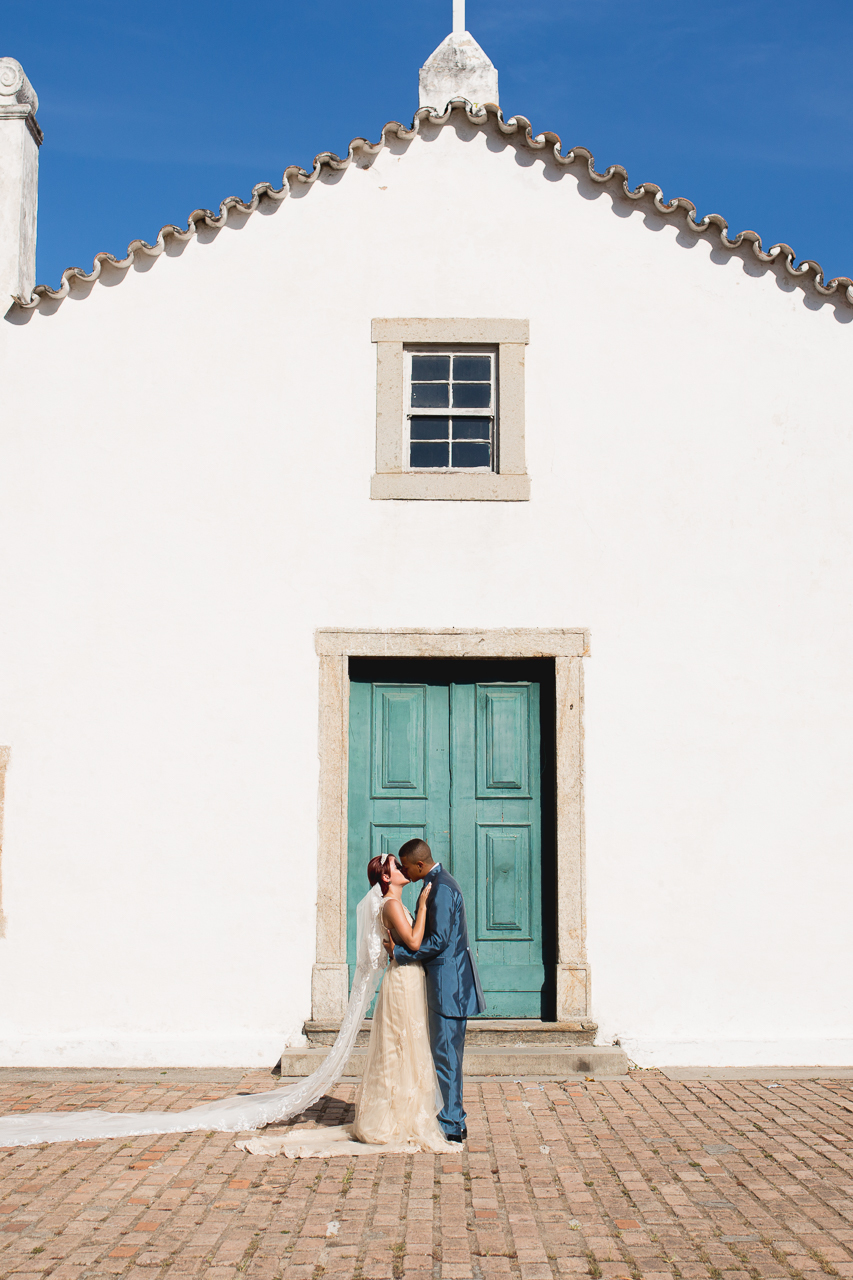 Beijo dos noivos em niterói