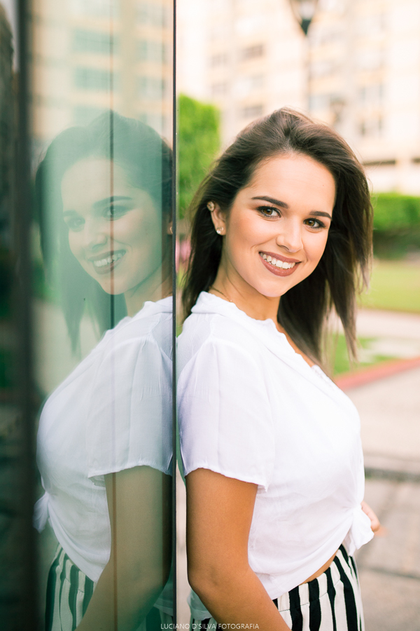 Ensaio Feminino em Niterói na reitoria da uff refexo