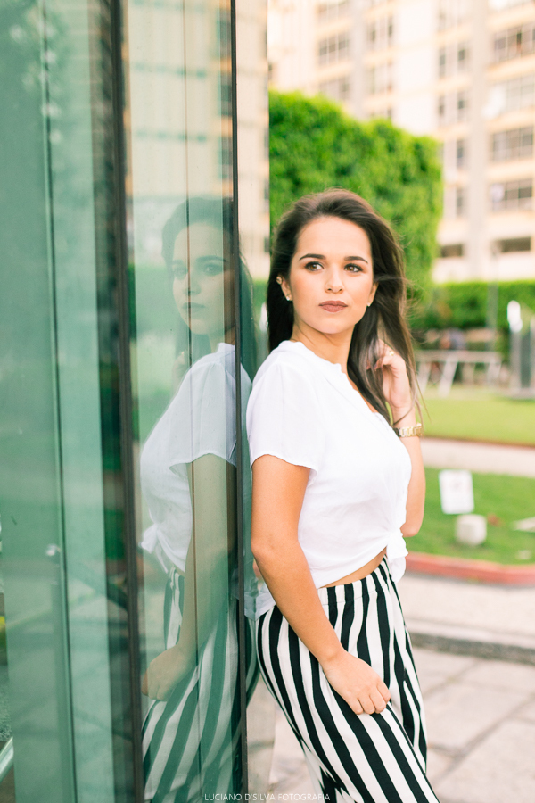 Ensaio Feminino em Niterói na reitoria da uff reflexo
