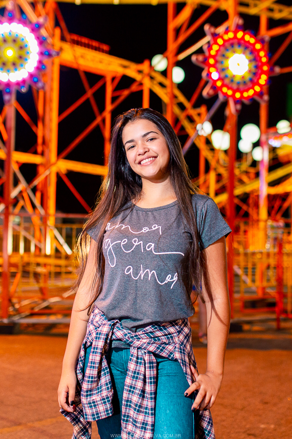 Ensaio de  15 anos no parque de diversão