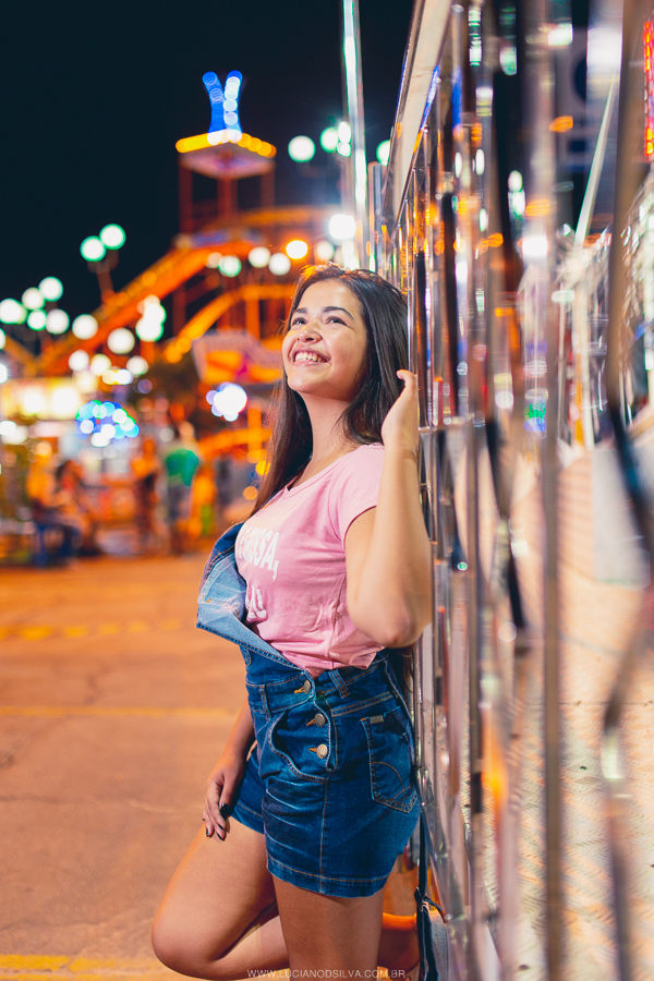 Ensaio de  15 anos no parque de diversão