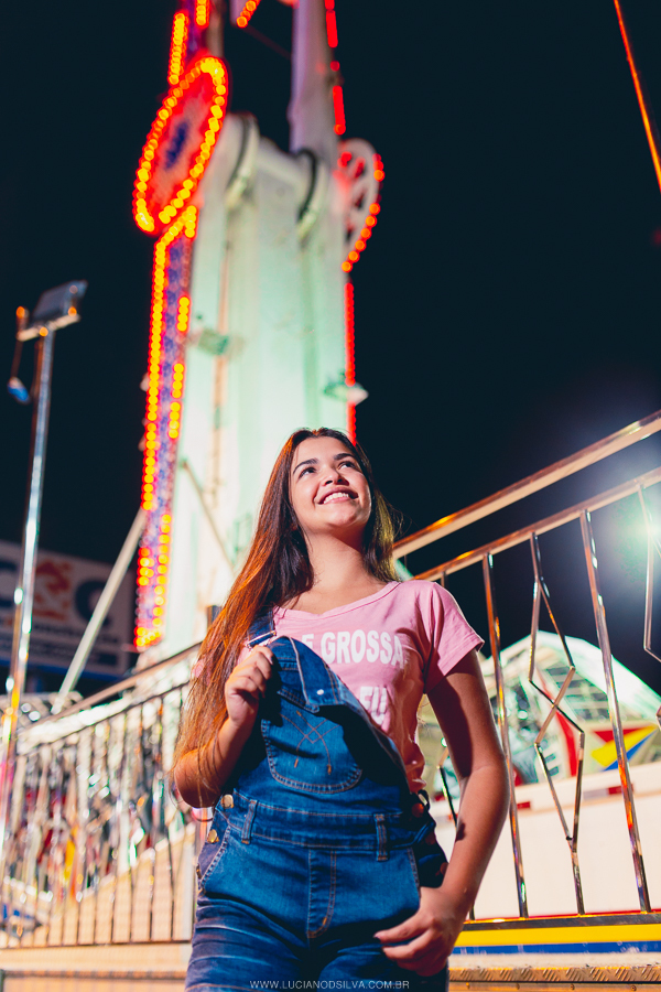 Ensaio de  15 anos no parque de diversão
