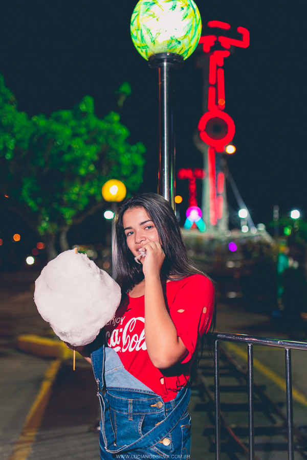 Ensaio de  15 anos no parque de diversão