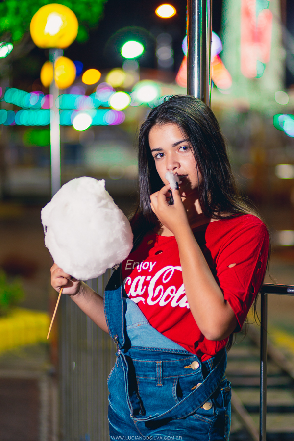 Ensaio de  15 anos no parque de diversão