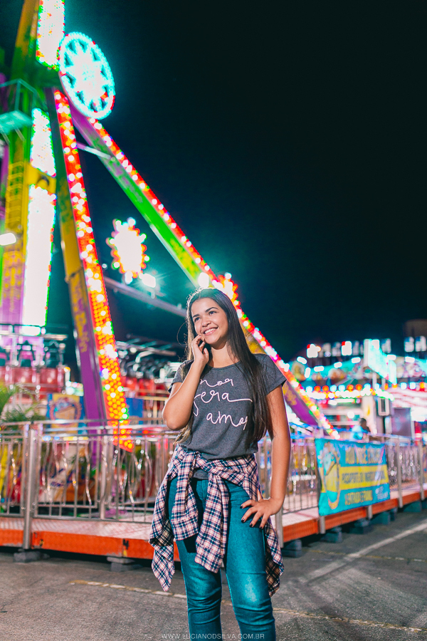 Ensaio de  15 anos no parque de diversão