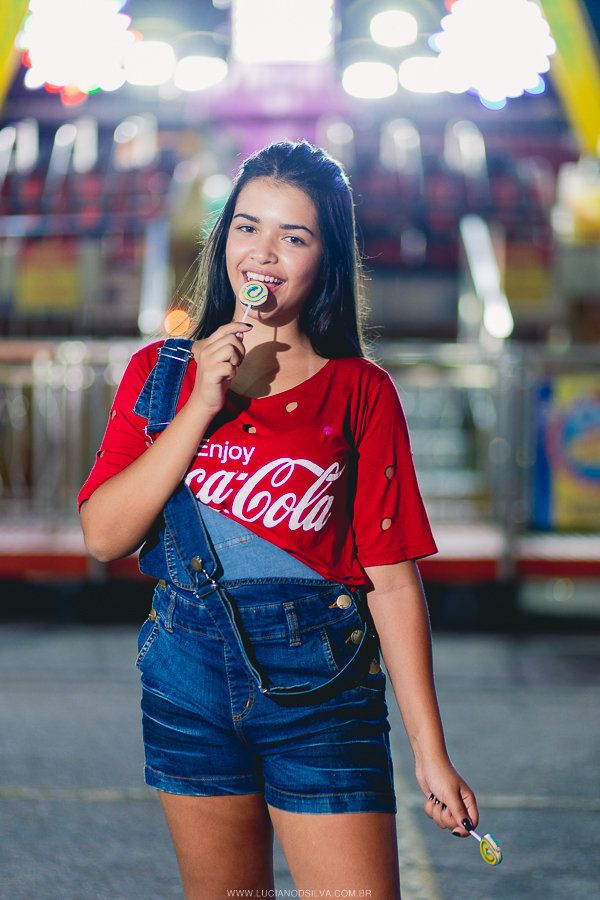 Ensaio de  15 anos no parque de diversão