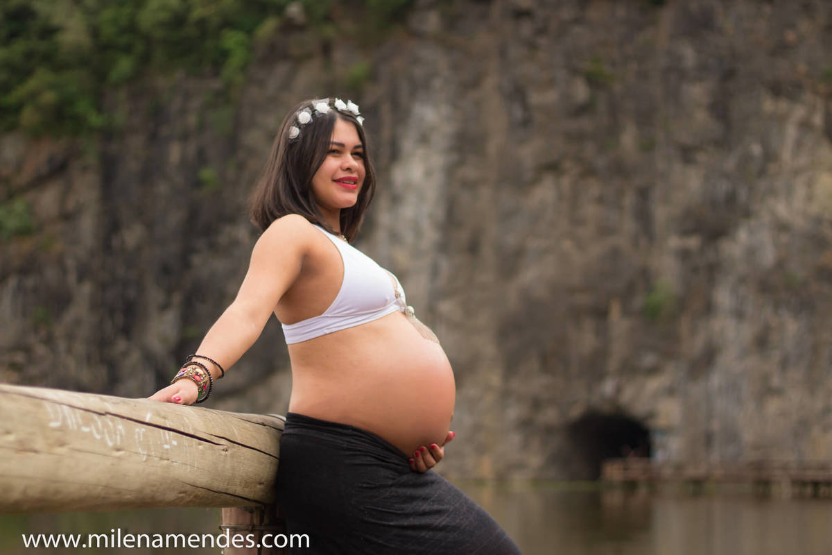 Book gestante Curitiba Milena Mendes