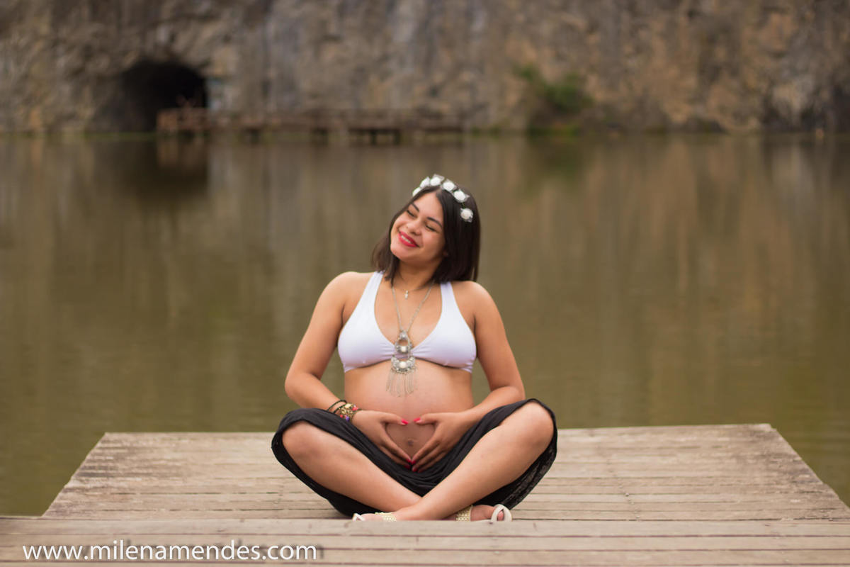 Book gestante Curitiba Milena Mendes