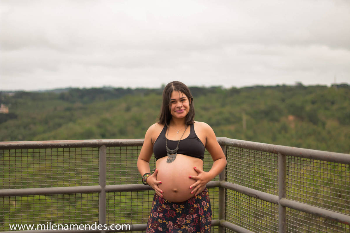 Book gestante Curitiba Milena Mendes
