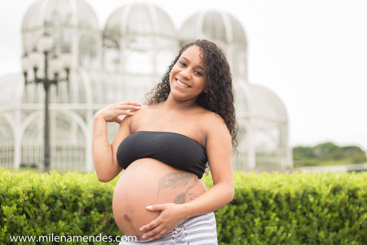 Book gestante Curitiba Milena Mendes