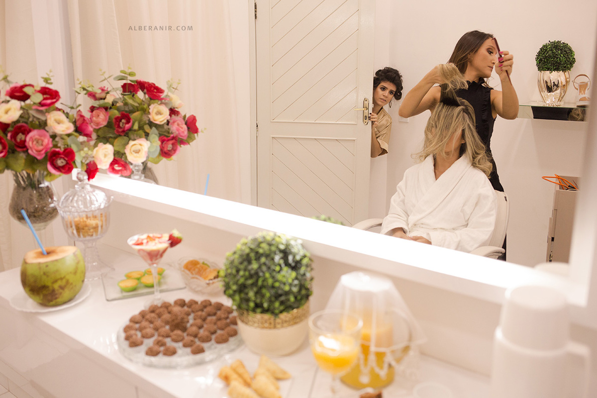 Making Off  - Salão Valdenia Lima