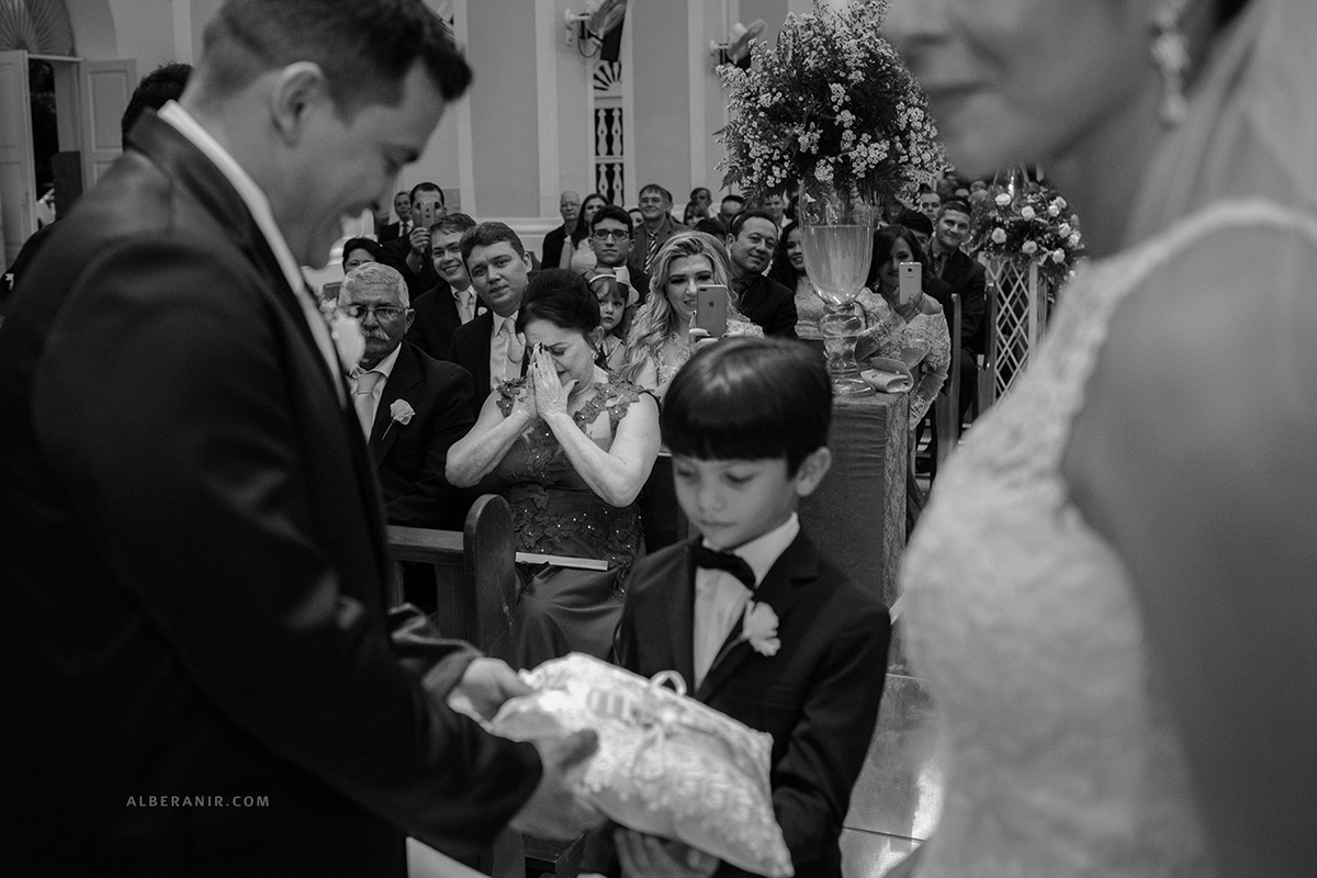Casamento Kalliane e Wellisson na Catedral de Sant'Ana em Caicó.