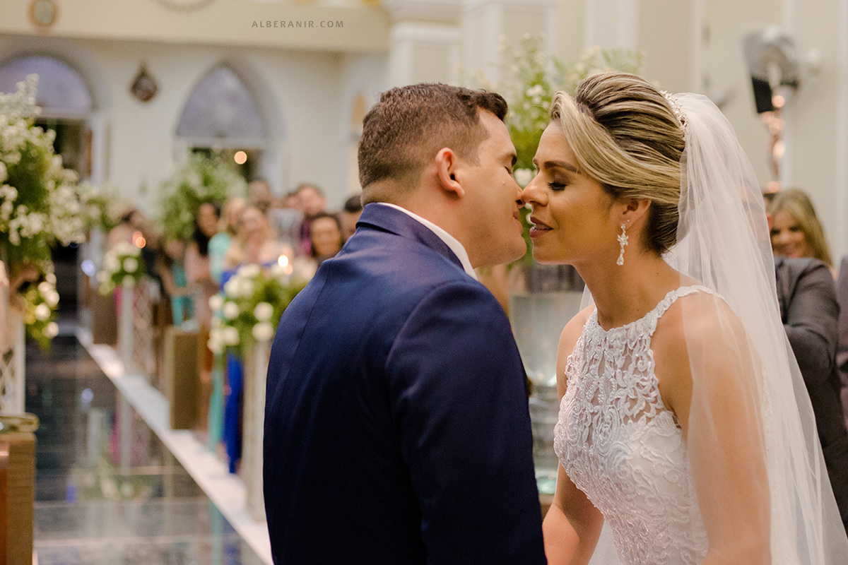 Casamento Kalliane e Wellisson na Catedral de Sant'Ana em Caicó.