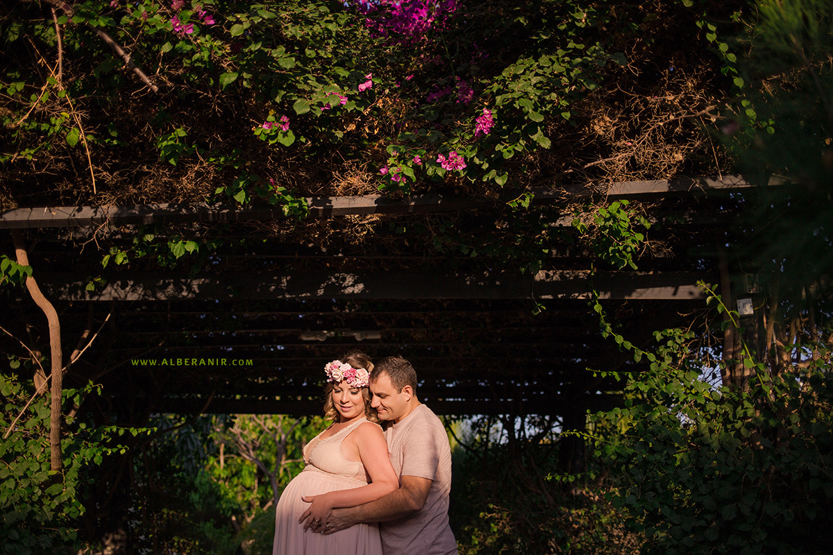 Ensaio de Gestante. Chalés dos Cajueiros.