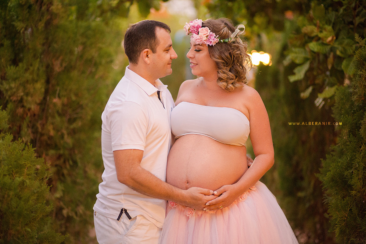 Ensaio de Gestante. Chalés dos Cajueiros.