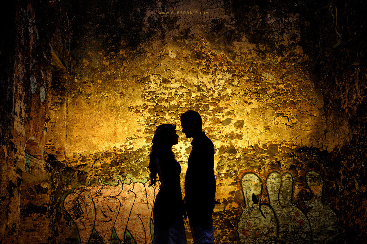 Ensaio de Luana e Wanderley Filho em Lucena e João Pessoa / PB. Fotos no Bambuzal, Praia, Ruínas e em meio a árvores.