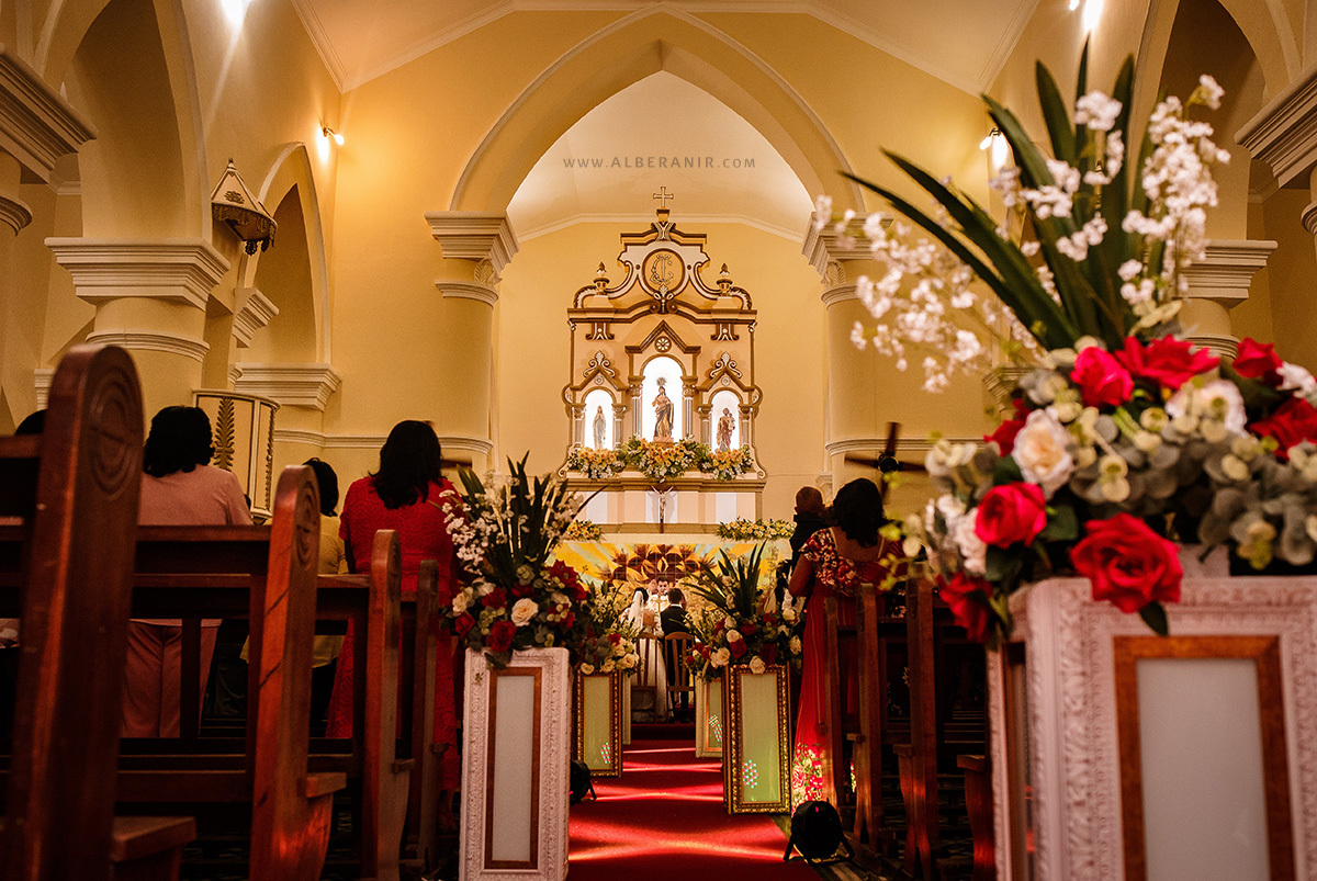 Maiza e Marinildo. Casamento Jardim do Seridó. Igreja Sagrado Coração de Jesus.