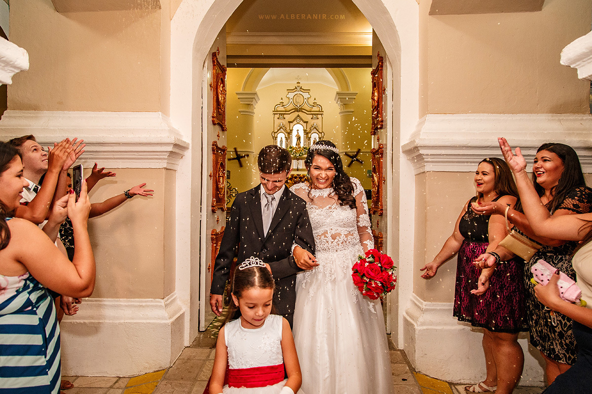 Maiza e Marinildo. Casamento Jardim do Seridó. Igreja Sagrado Coração de Jesus.