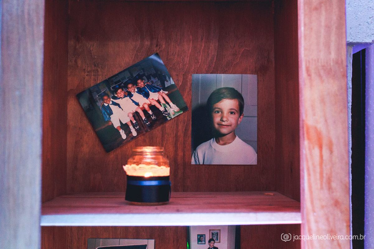 decoração formatura com fotos