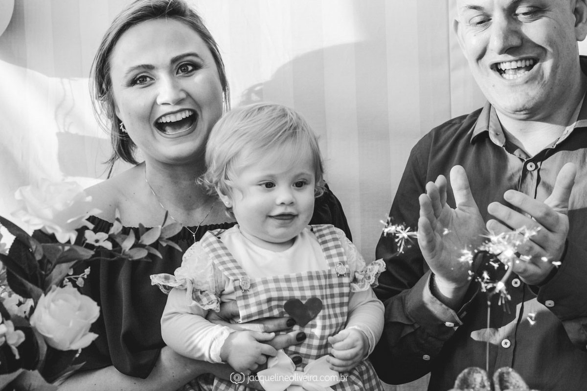 felicidade na hora do parabéns