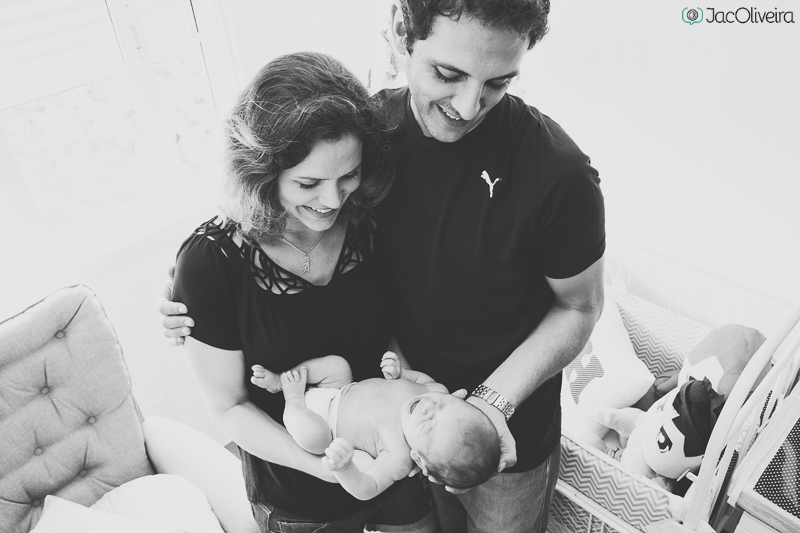 pais recentes com bebê