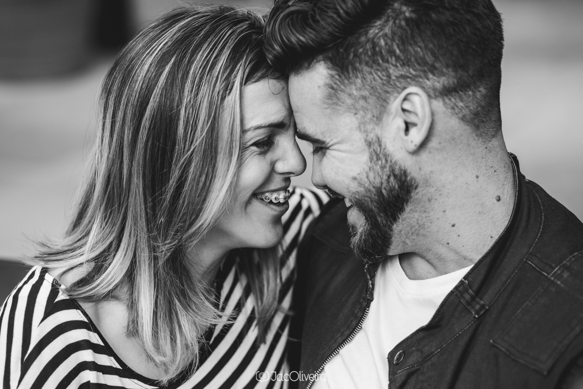 casal juntinhos blusa listrada pb