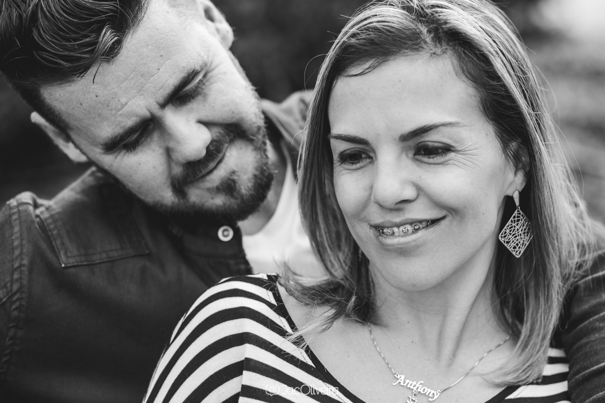 casal e o pingente do filho