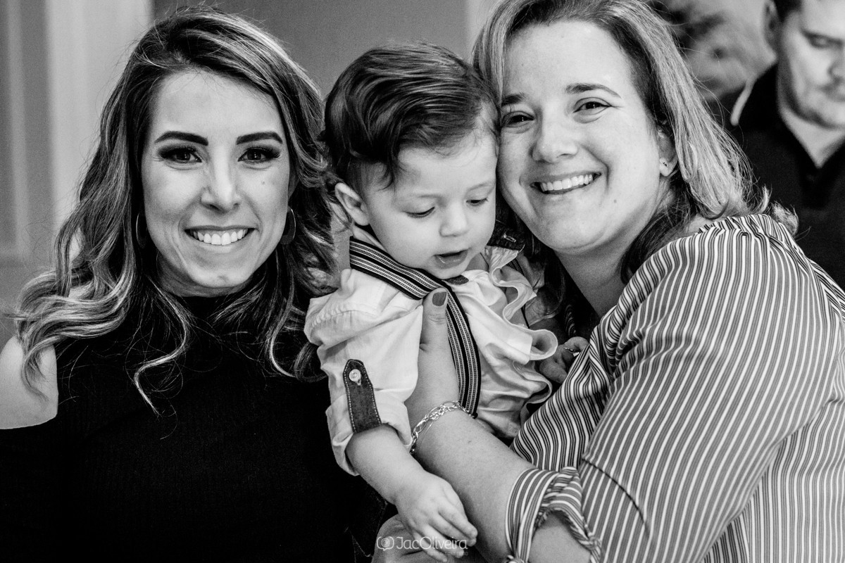 fotografia da mãe e da tia do pedro