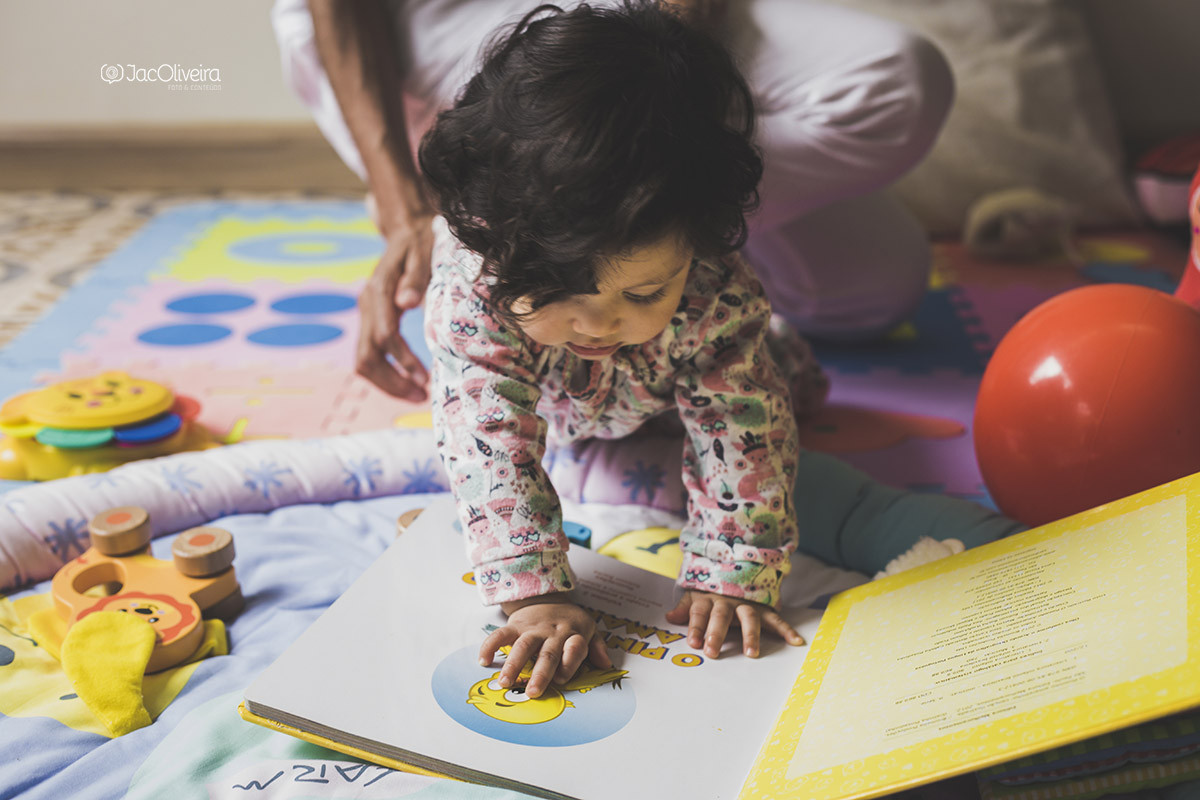 Isa mini ensaio bebê em casa