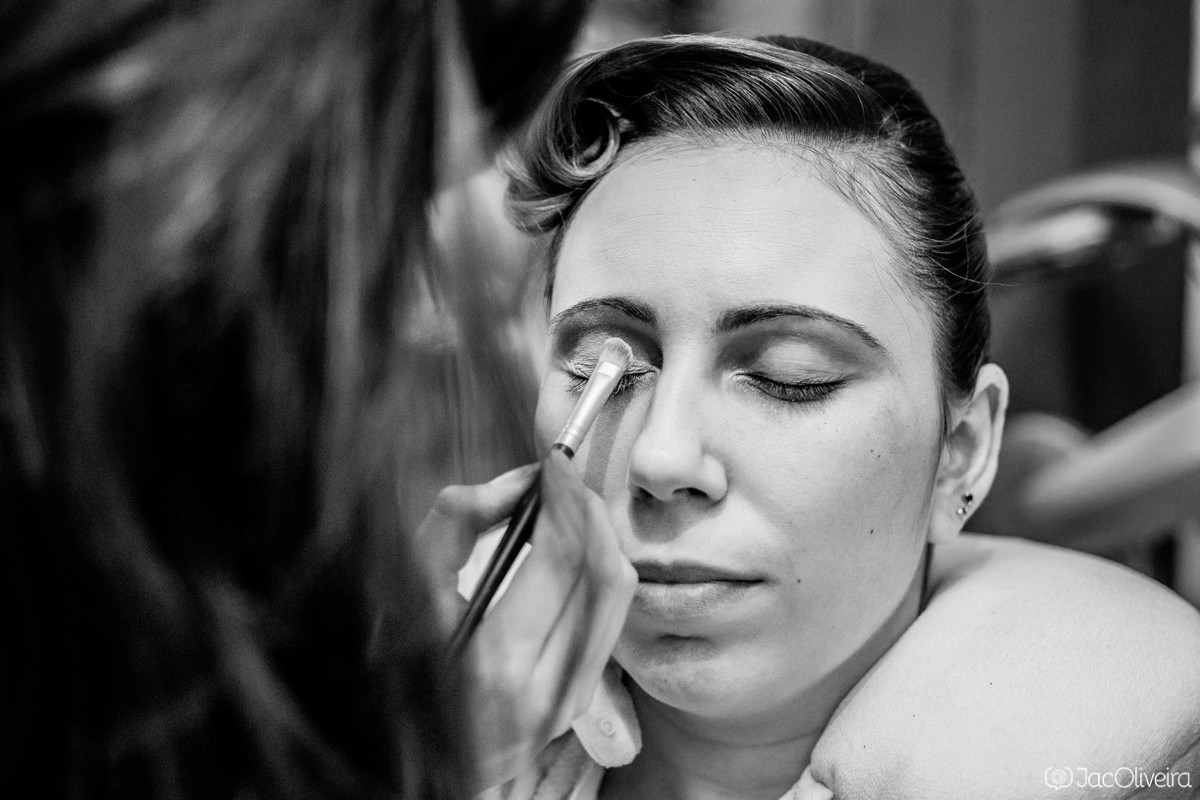 maquiagem noiva em close